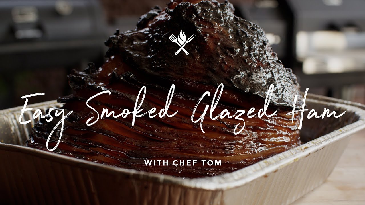 Easy Smoked Glazed Ham