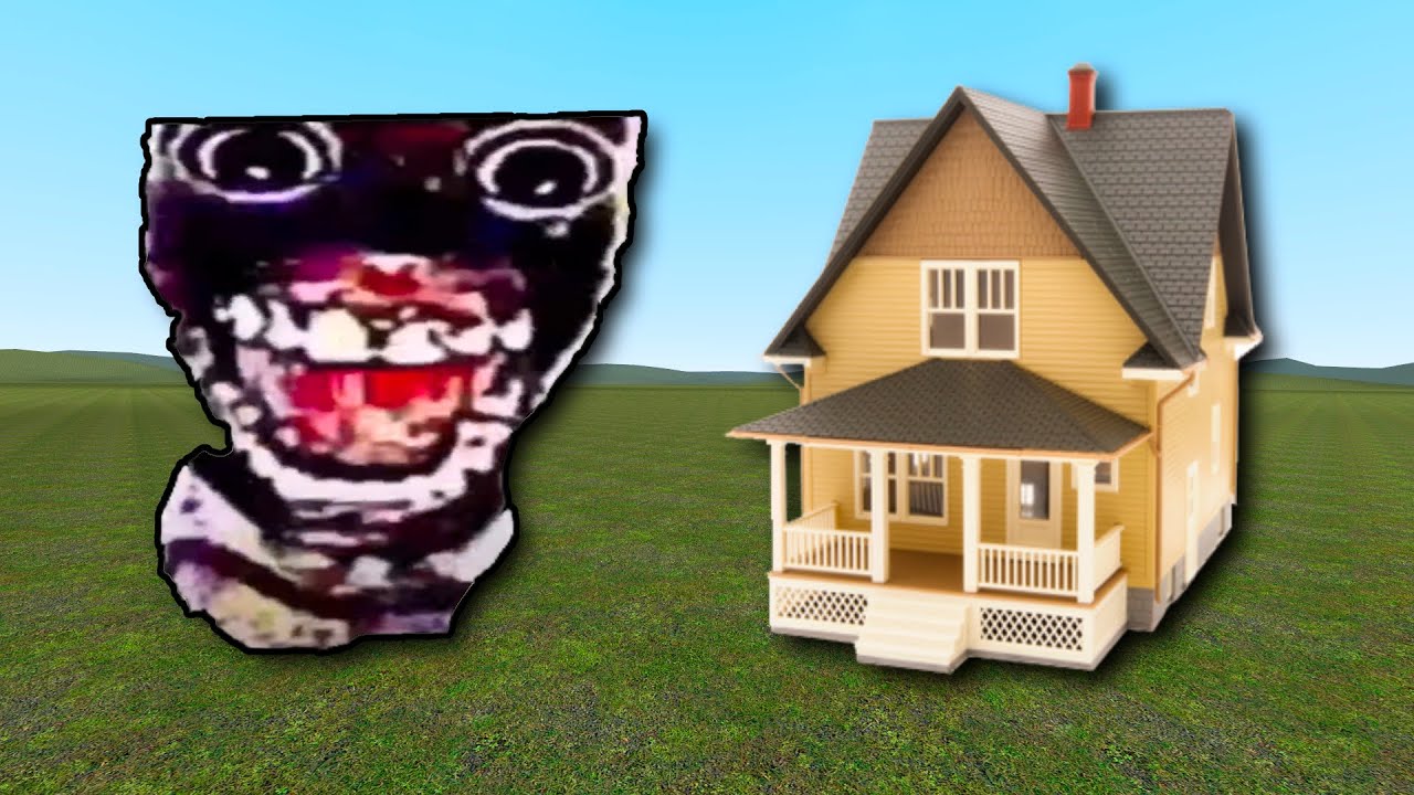 ENRAGED HAPPY IS TERRIFYING - Garry's mod Sandbox