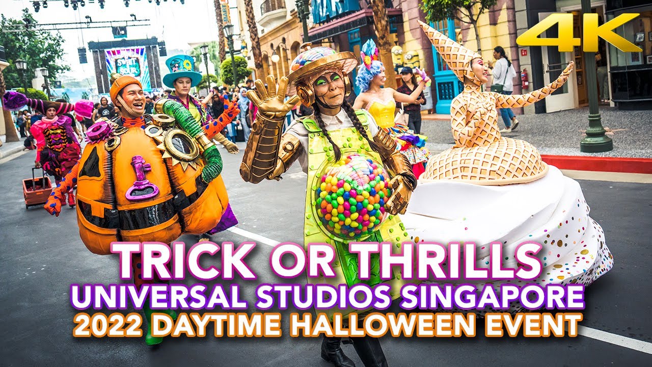 Universal Studios Singapore Trick or Thrills 2022 Day Halloween event