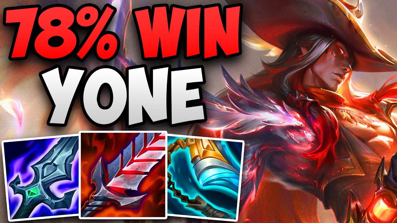 HE HAS 78% YONE WIN RATE IN CHALLENGER! | CHALLENGER YONE MID GAMEPLAY | Patch 14.23 S14