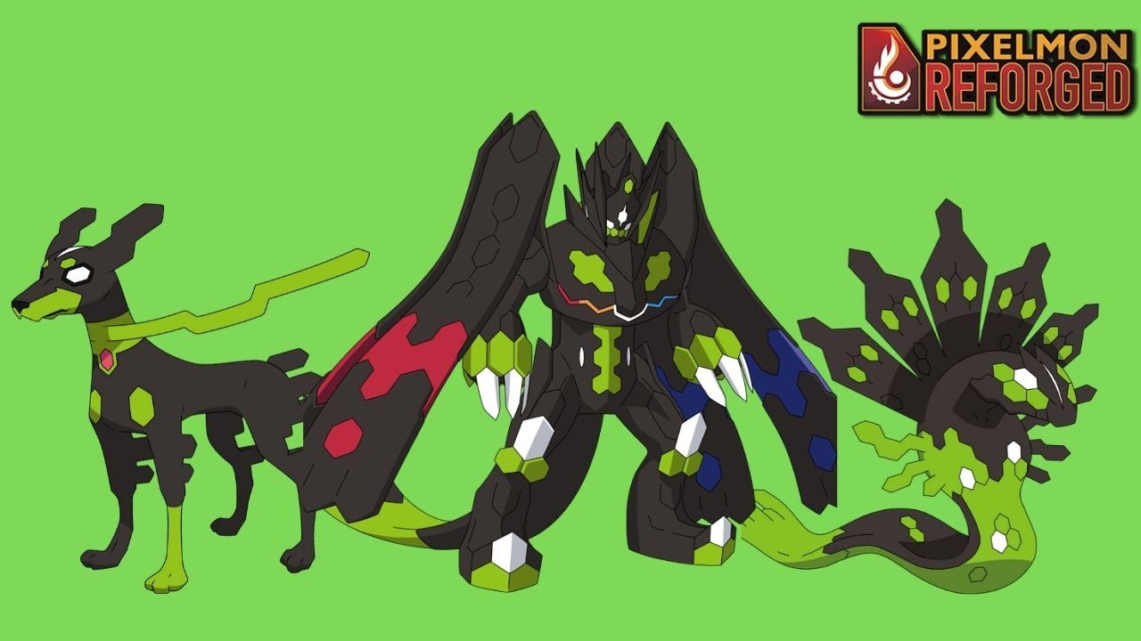 Pixelmon: Como ter os três tipos de zygarde