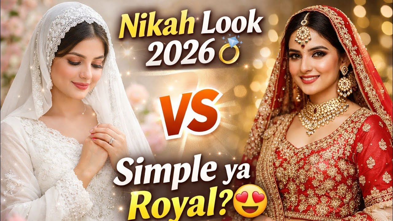 Beautiful Nikah Dresses Collection 2026 ✨ | Bridal Inspiration