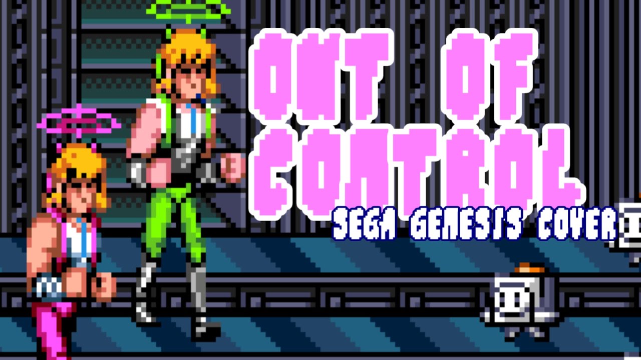 ブルーアーカイブ Blue Archive - Out of Control (Sega Genesis / Mega Drive Cover)