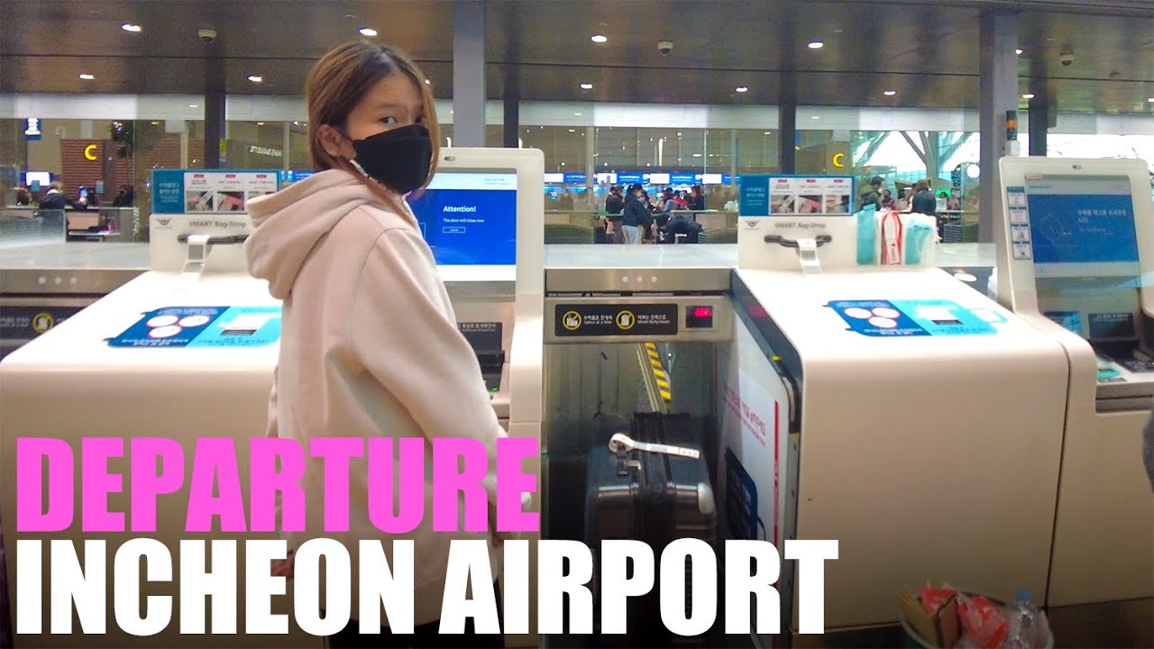 【4k 60fps】INCHEON International AIPORT TERMINAL 2 KOREAN AIR DEPARTURE PROCEDURE