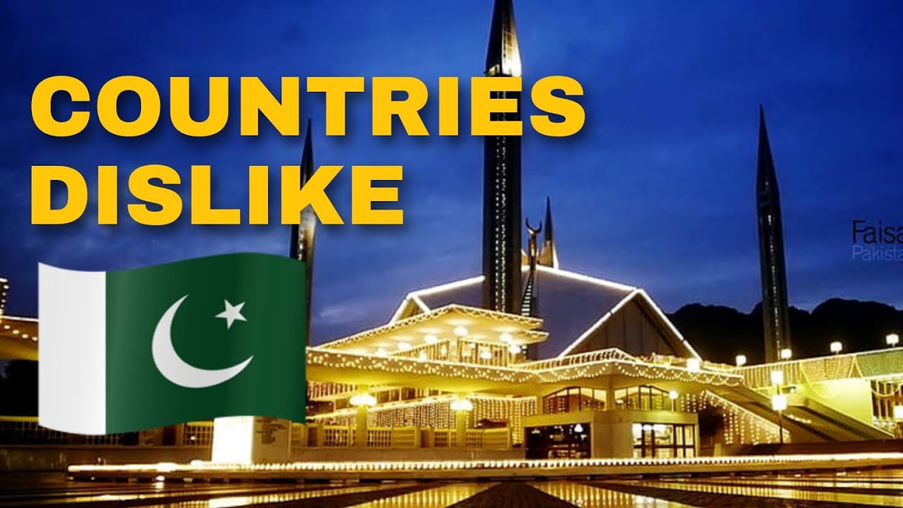 🇵🇰 Top 10 Countries that Hate 😠 Pakistan | Includes France Israel & India | Yellowstats 🇵🇰