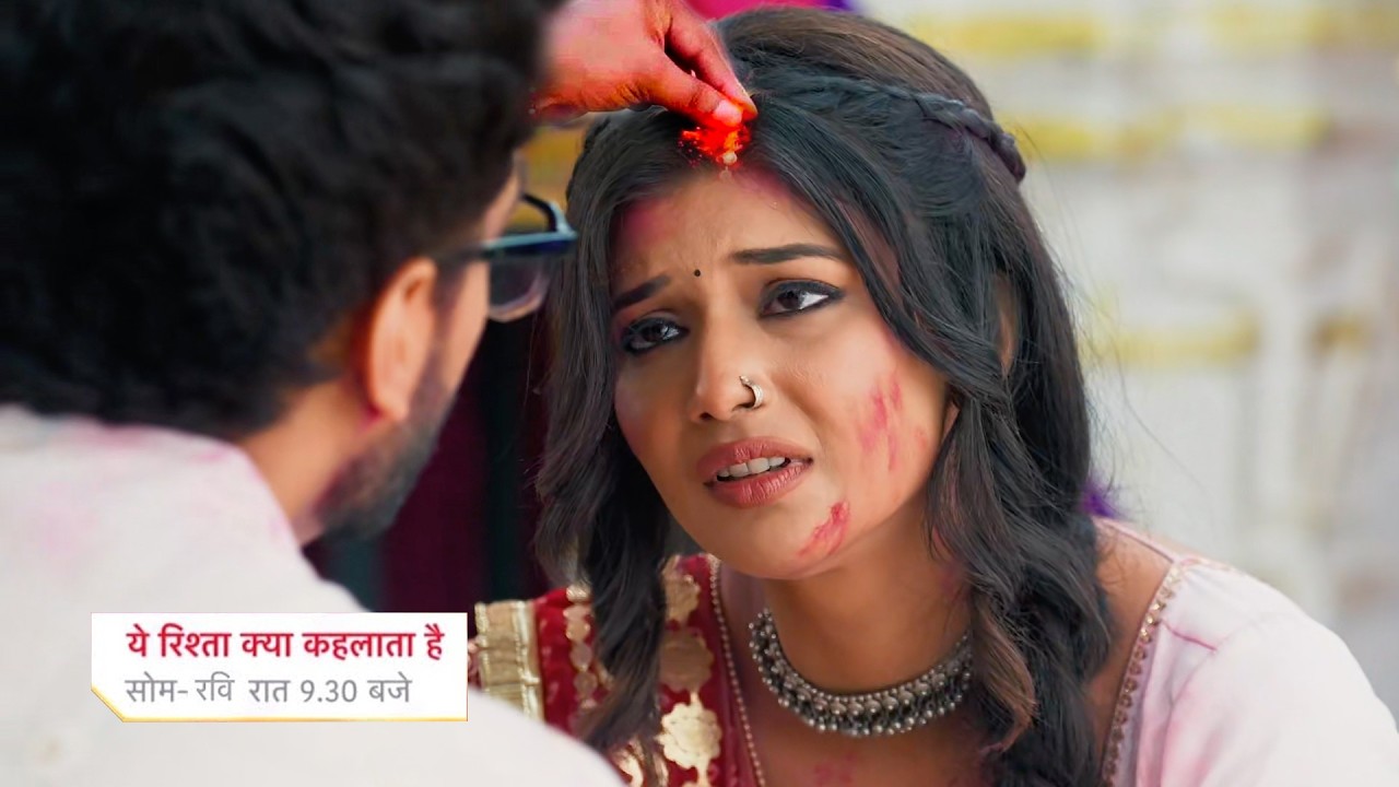 Arman Fills Abhira Maang With Sindoor in Holi || YEH RISHTA KYA KEHLATA HAI || UPCOMING TWIST
