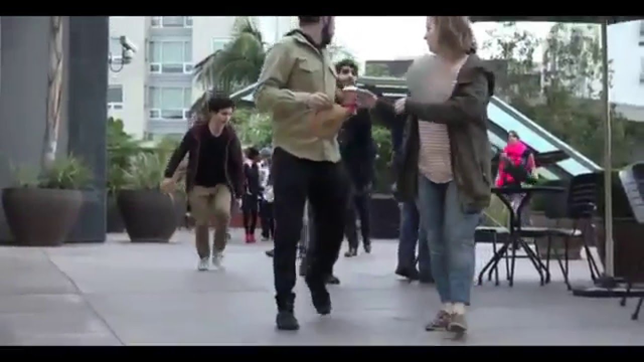 Mix Maza chair pulling prank