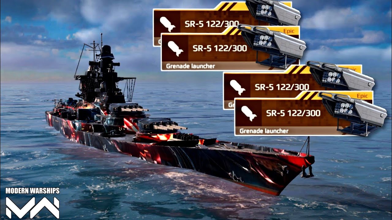 FS Richelieu With SR-5 122/300 Granade Launcher Gameplay MW 