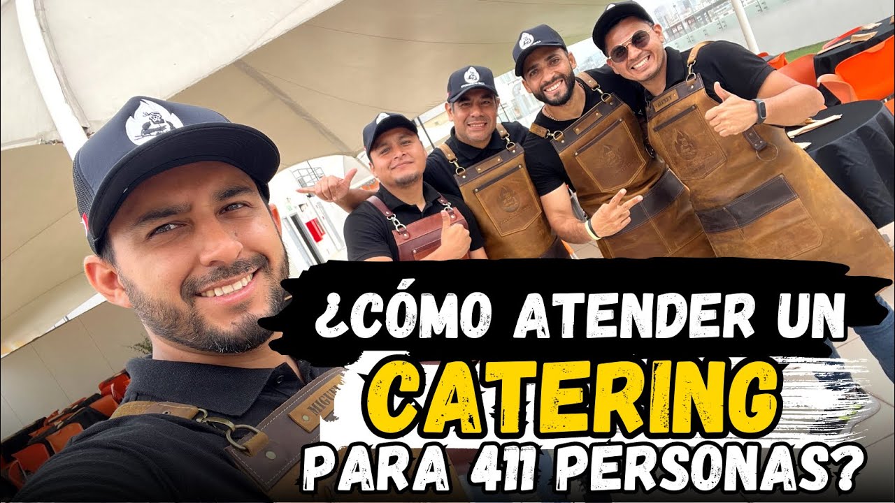 ¿Cómo atender un evento de Catering para tantas personas? | Te lo contamos aquí