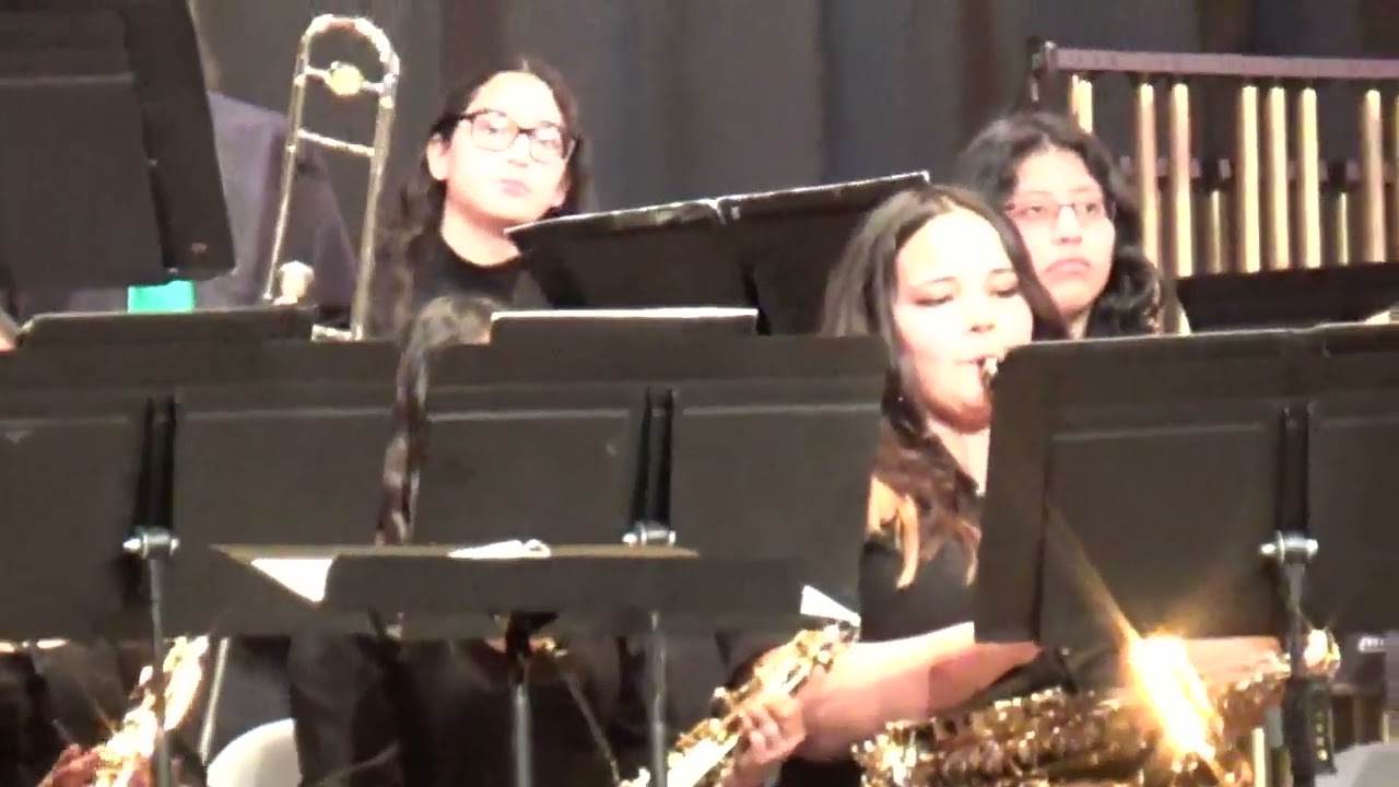 The BTHS Jazz band plays Beula Witch March 15, 2025