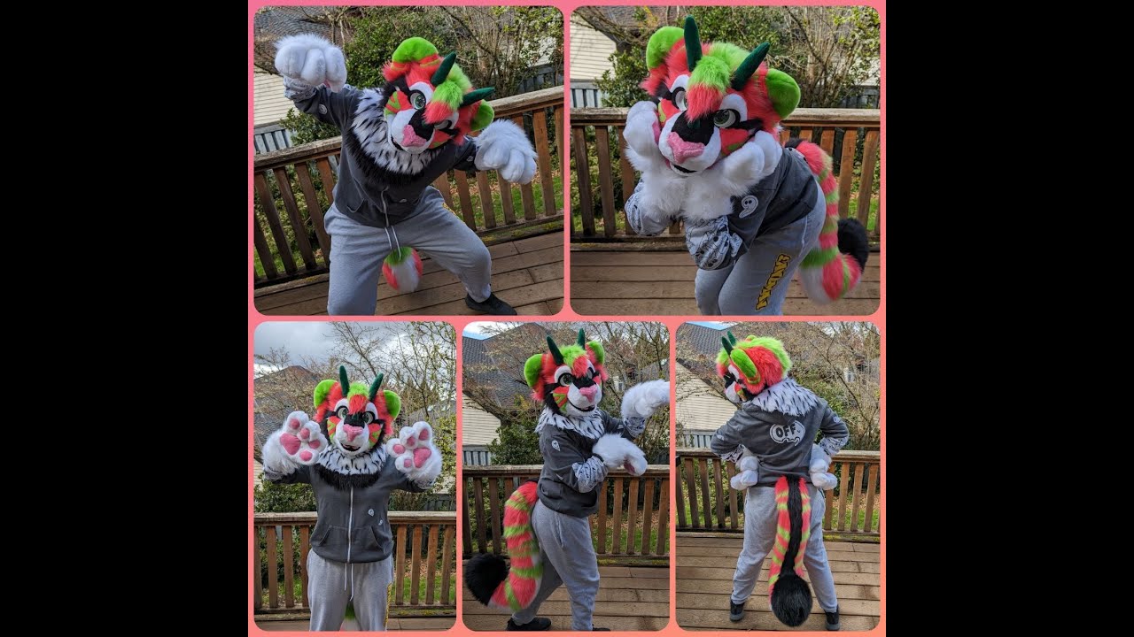 Pitt the Driger  - Timelapse Fursuit Making