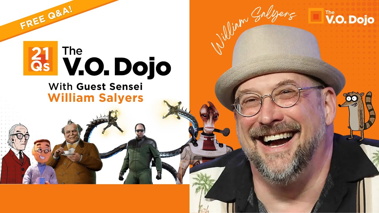 Say Yes to Unexpected Opportunities | 21 Questions with Voice Actor William Salyers