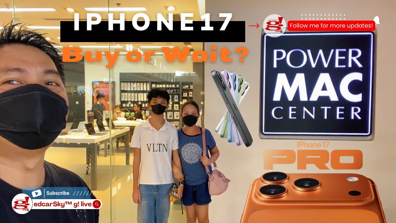 iPhone 17 Out Now! 😲 Buy or Wait? Power Mac Center SM City Lucena 🔥