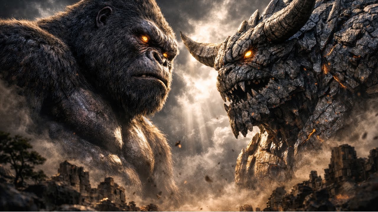 KING KONG vs THE MEGA BEAST | The Jungle’s Final Battle