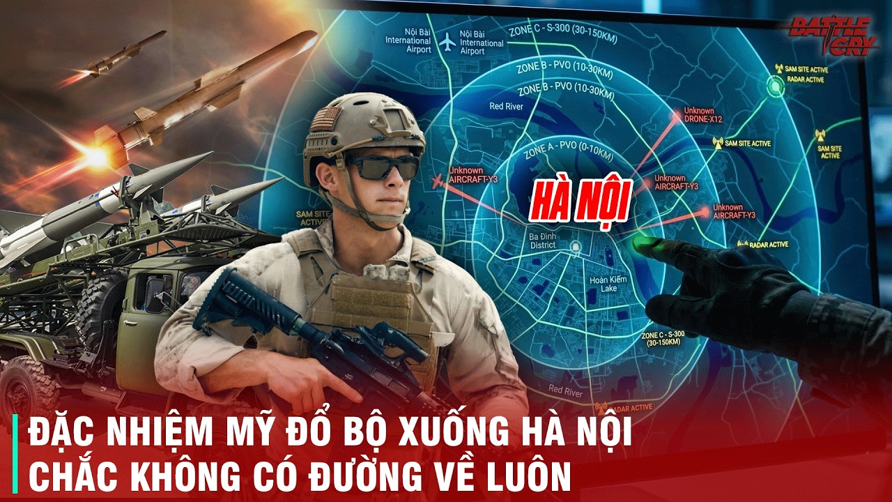 HỆ THỐNG PHÒNG THỦ DÀY ĐẶC CỦA HÀ NỘI MÀ ÍT NGƯỜI BIẾT - ĐẶC NHIỆM MỸ ĐỔ BỘ XUỐNG KHÔNG THẤY NGÀY VỀ