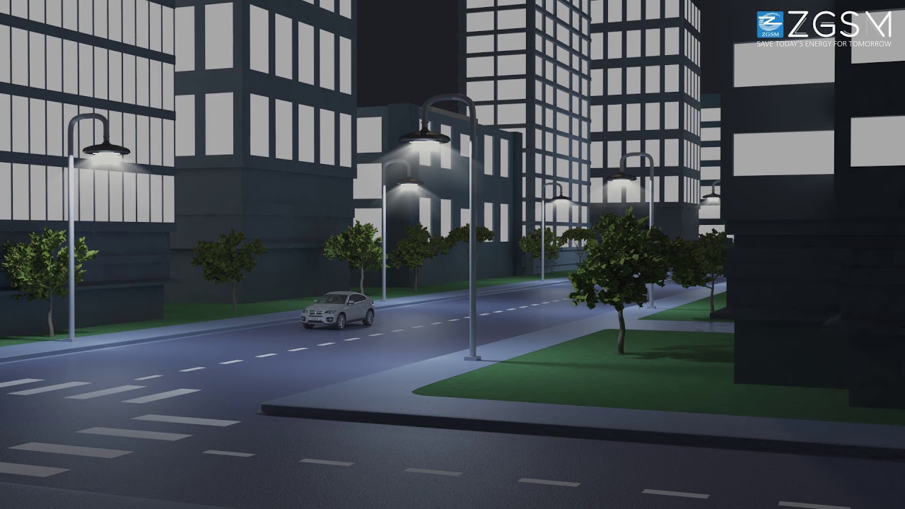 ENEC certificate led garden light from ZGSM