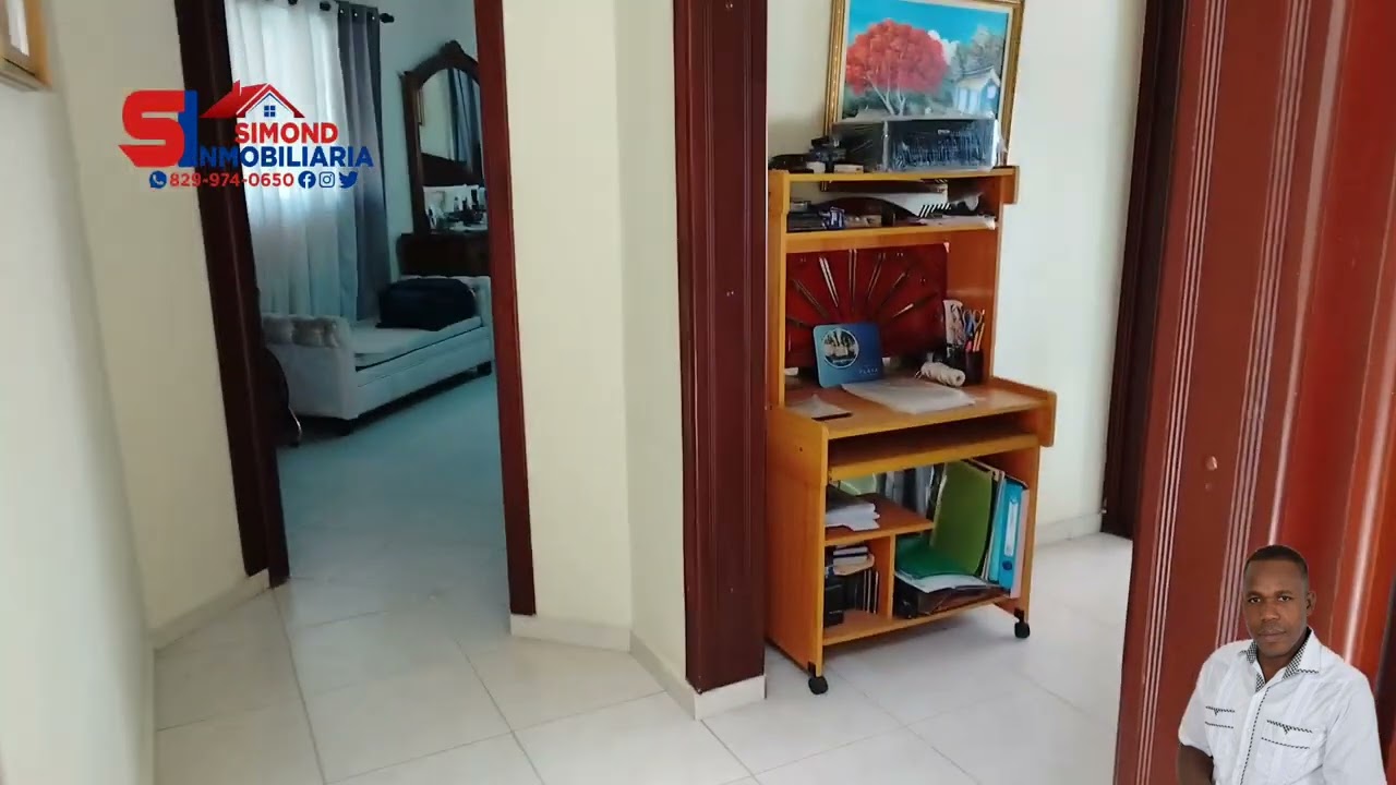 Vendo acogedora casa de dos niveles en Hazim SPM Inf. 829-974-0650