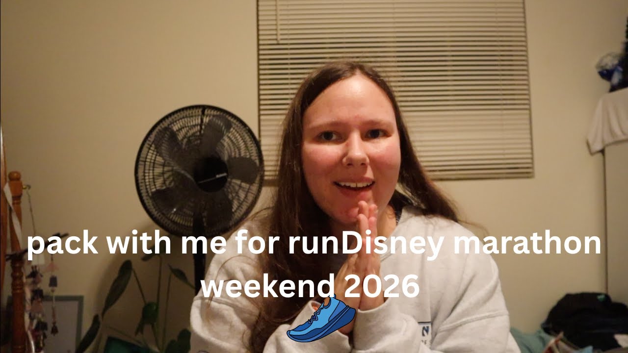 packing for run disney marathon weekend 2026