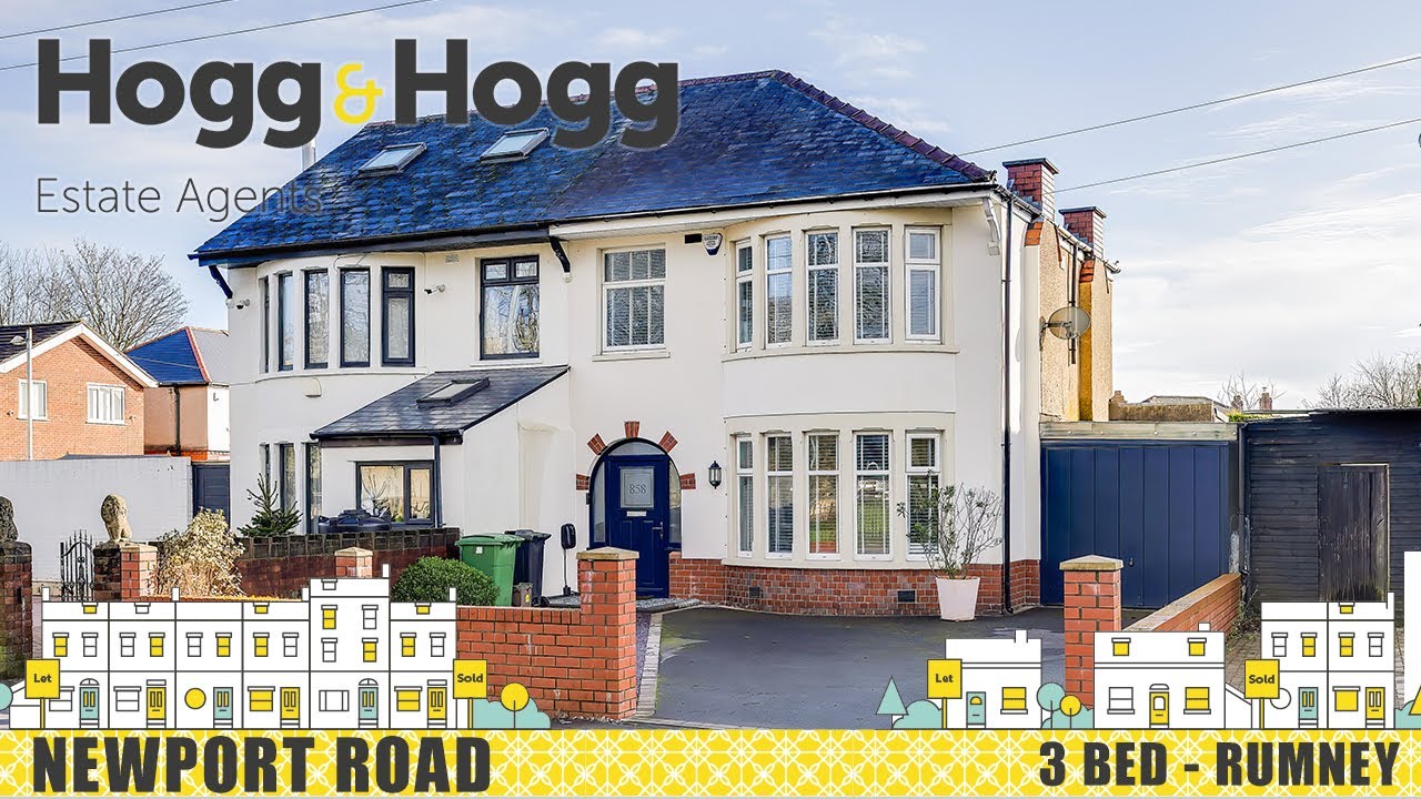 Walk-through property video tour of 858 Newport Road Rumney - Cardiff