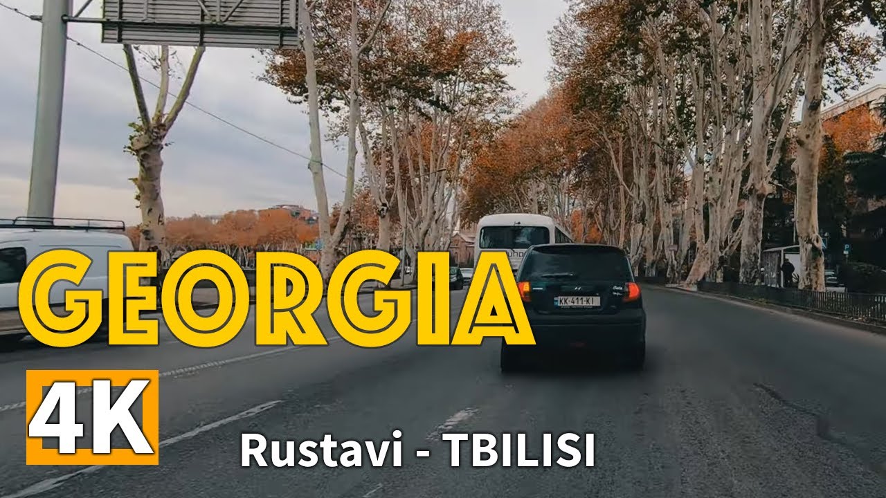 Driving GEORGIA \ Rustavi - TBILISI | Video Tourism