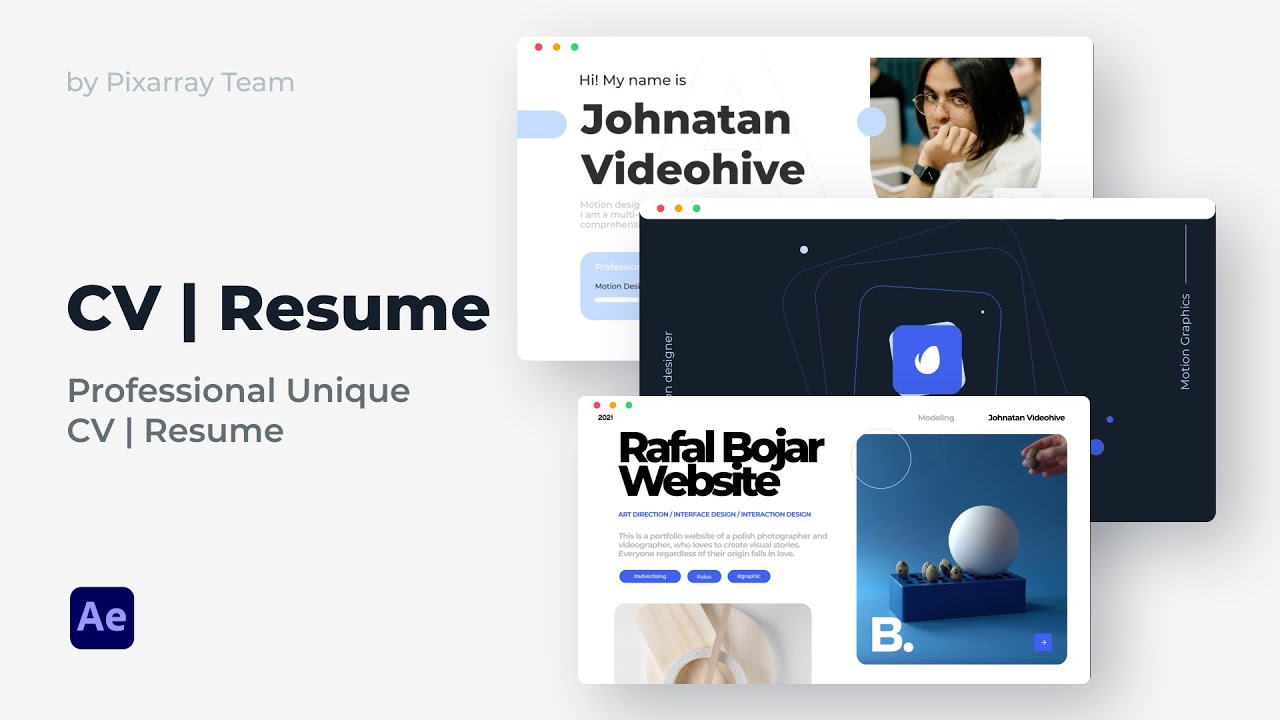 Resume Portfolio CV Presentation