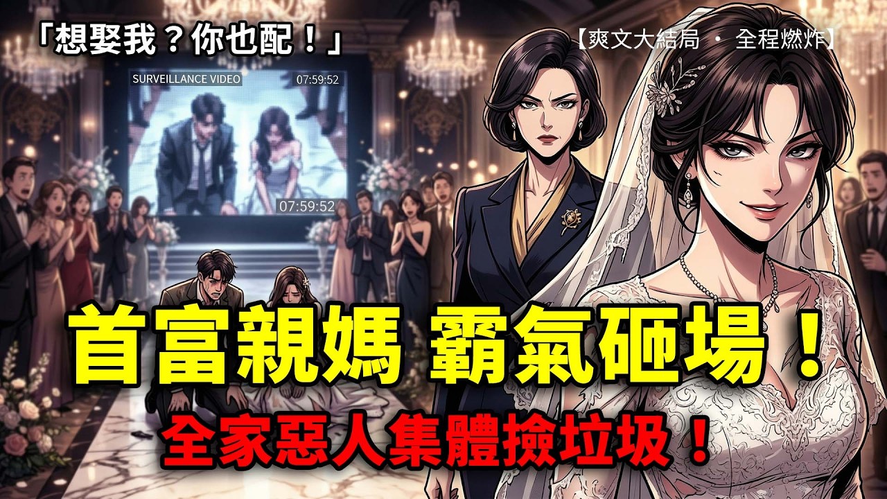婚禮當天揭穿未婚夫睡了親妹妹！沒想我親媽竟是全球首富？硬核親媽帶百名保鏢砸場，當眾卸掉假千金下巴，送全家惡人去撿垃圾！  《真假千金》大結局