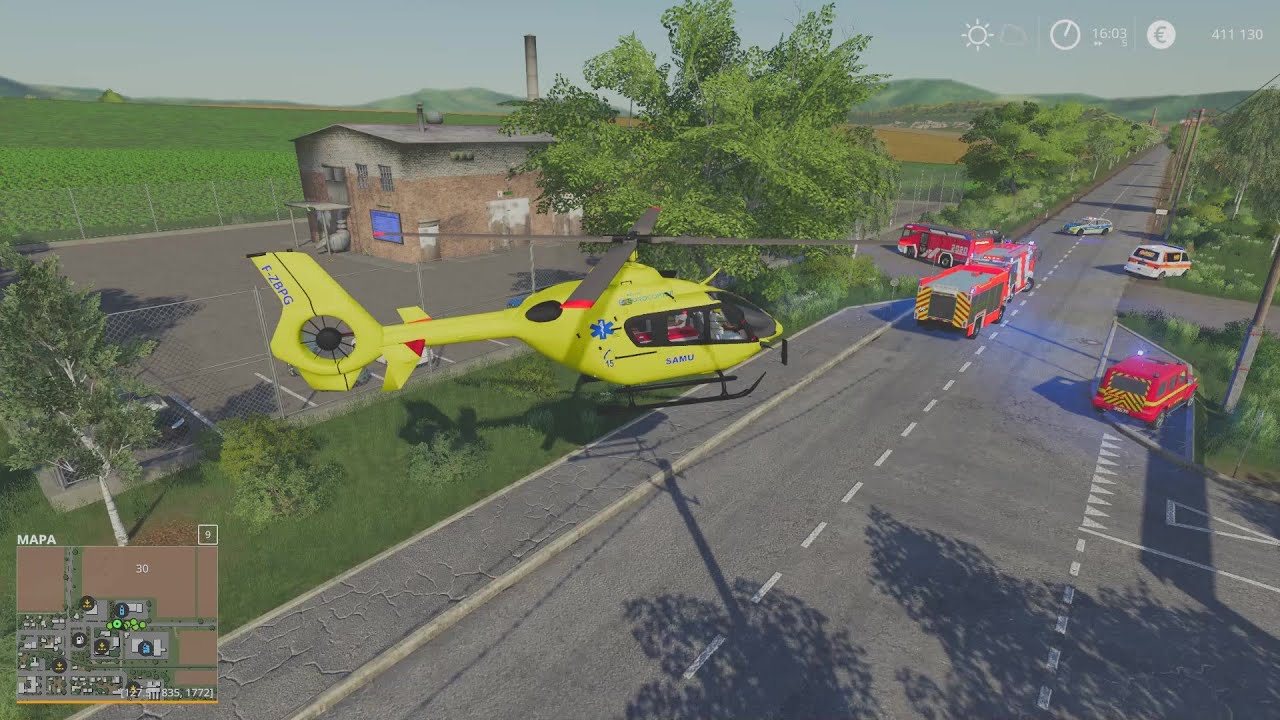 Hasiči..6--FS19 dopravní nehoda 2 OA