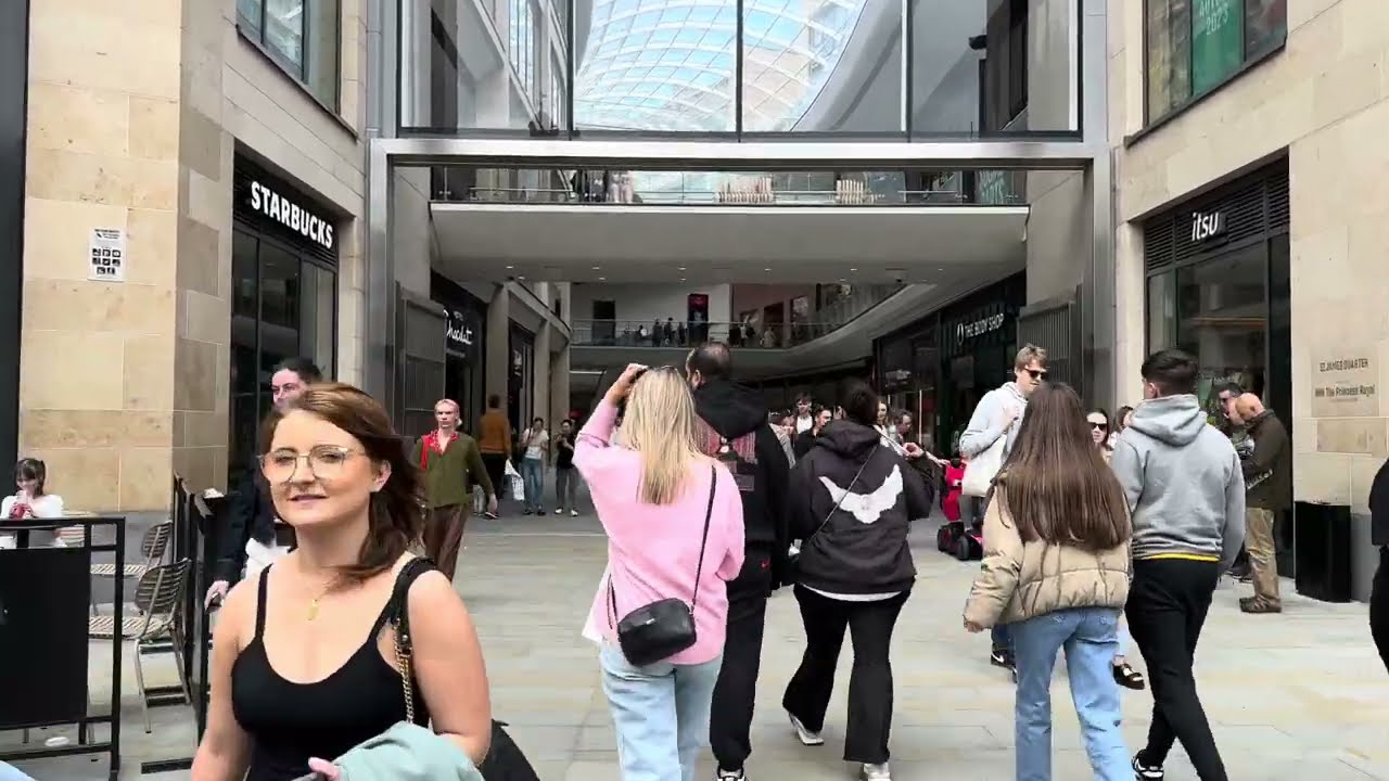4K- Sales in shopping Mall in Edinburgh Scotland UK St James , Harrods Beauty #uk #shopping