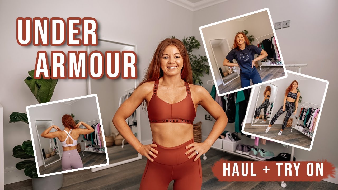 UNDER ARMOUR TRY ON HAUL!! The most flattering leggings ever….