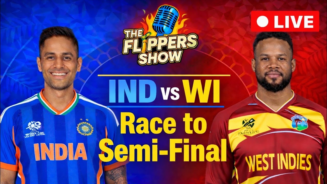 IND vs WI LIVE 🚨 Virtual Quarter Final | 2016 Revenge Loading?