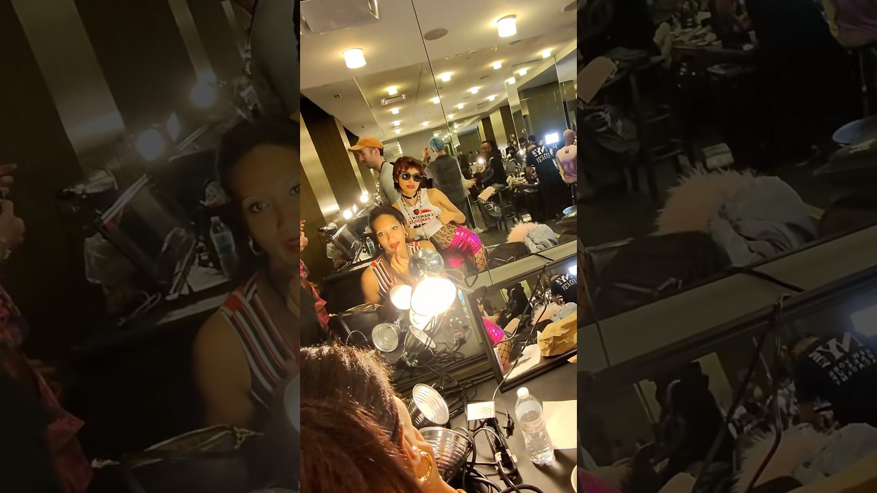 Shooting as a photographer backstage at LAFW 2024 