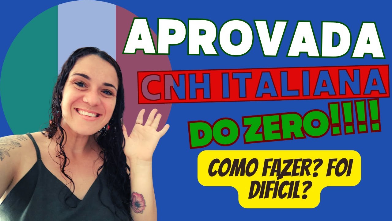 COMO FAZER A CNH ITALIANA DO ZERO: FUI APROVADA NA PROVA TEÓRICA DE MOTORISTA NA ITÁLIA COMO ?