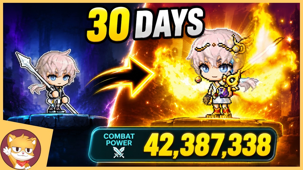 Я провел 30 дней в MapleStory Challenger World&hellip; Вот каких результатов я достиг
