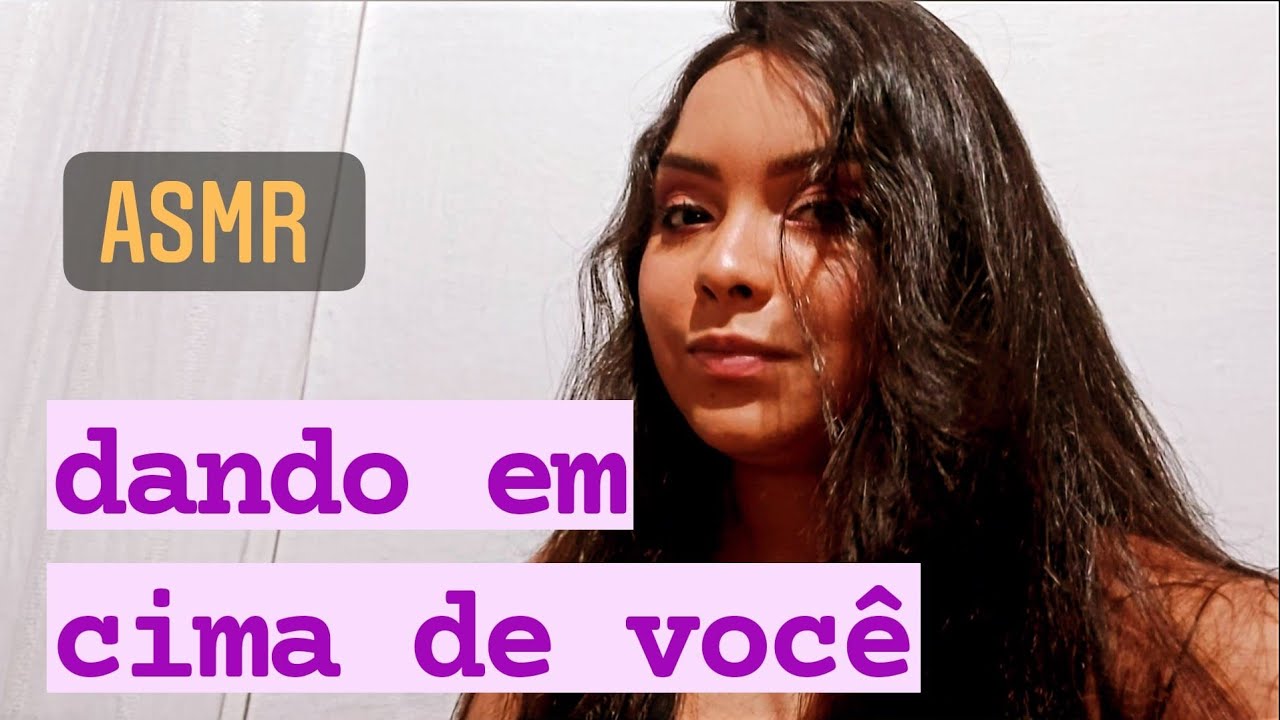 ASMR UMA ESTRANHA DANDO EM CIMA DE VOCÊ NO PONTO DE ÔNIBUS - voz normal/baixa | Baueny Barroco