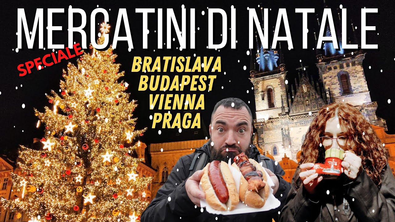 SPECIALE MERCATINI DI NATALE: Budapest, Bratislava, Vienna e Praga