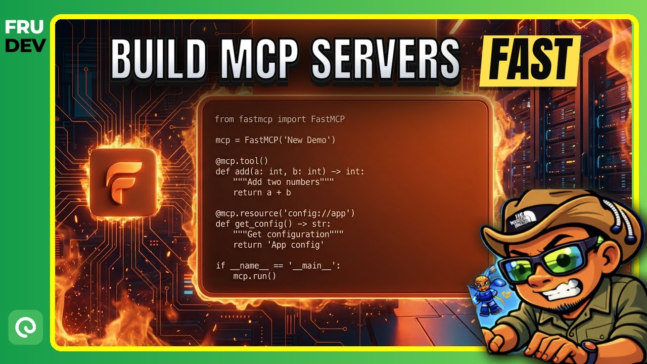 ⚡FastMCP with Python, Demo | Build MCPs & MCP Servers SHOCKINGly Fast! Here's how...