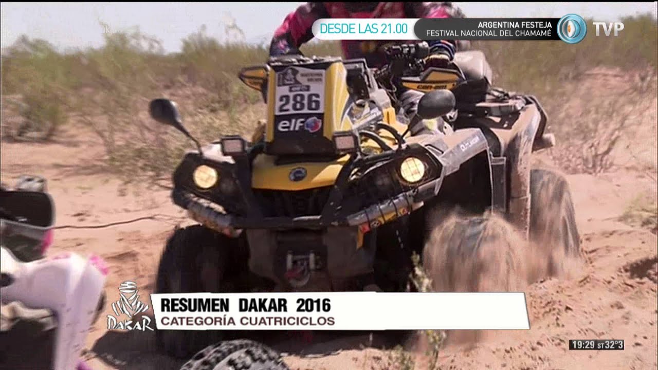 Rally Dakar 2016 - Resumen - Cuatriciclos