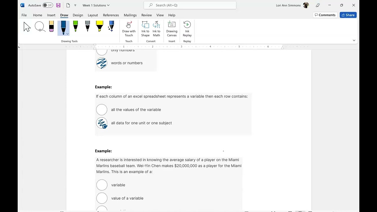 Variables and Values