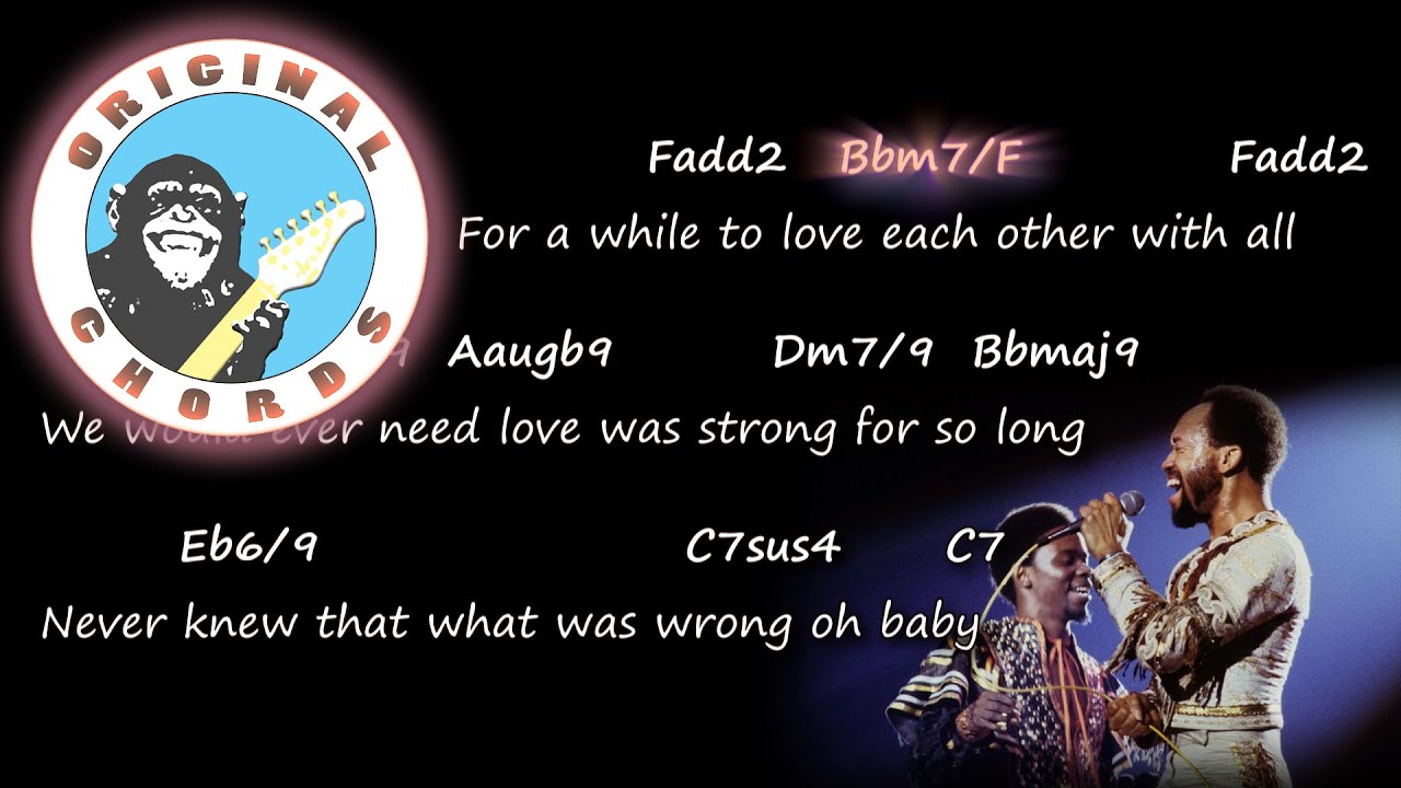 Earth, Wind & Fire - After the Love Has Gone - Chords & Lyrics