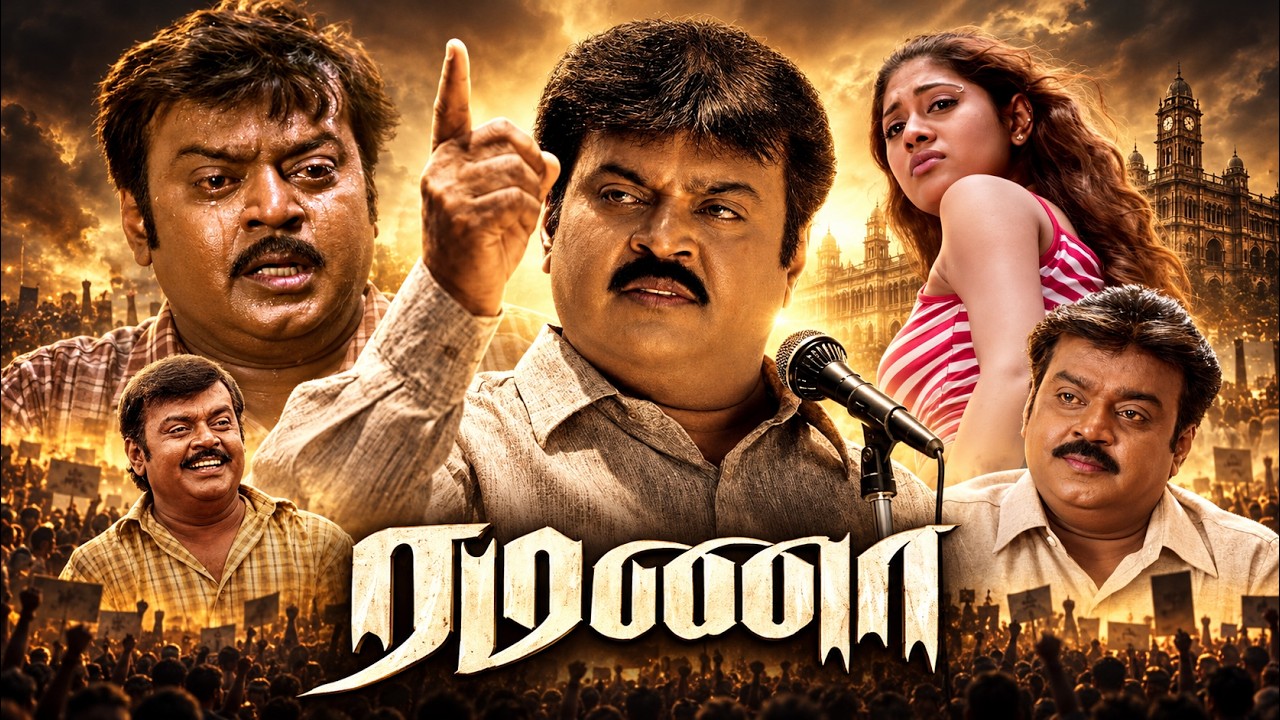 Ramanaa | Tamil Full Movie 4K HD Remastered | Vijayakanth | Ashima Bhalla | Simran | A. R.Murugadoss