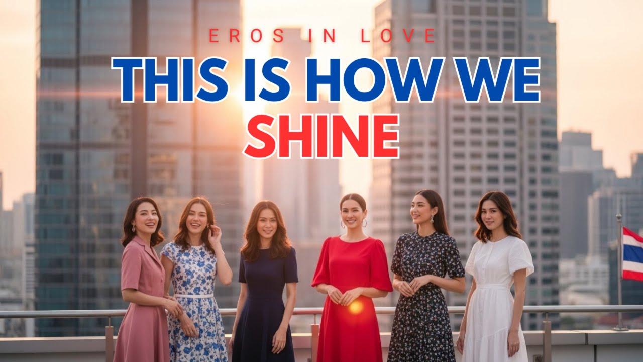 Eros in Love - This Is How We Shine | Hearts of Gold, Voices United (Official Lyric Video)