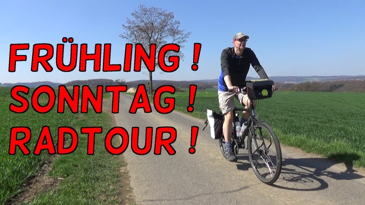 Frühling! Sonntag! Radtour!