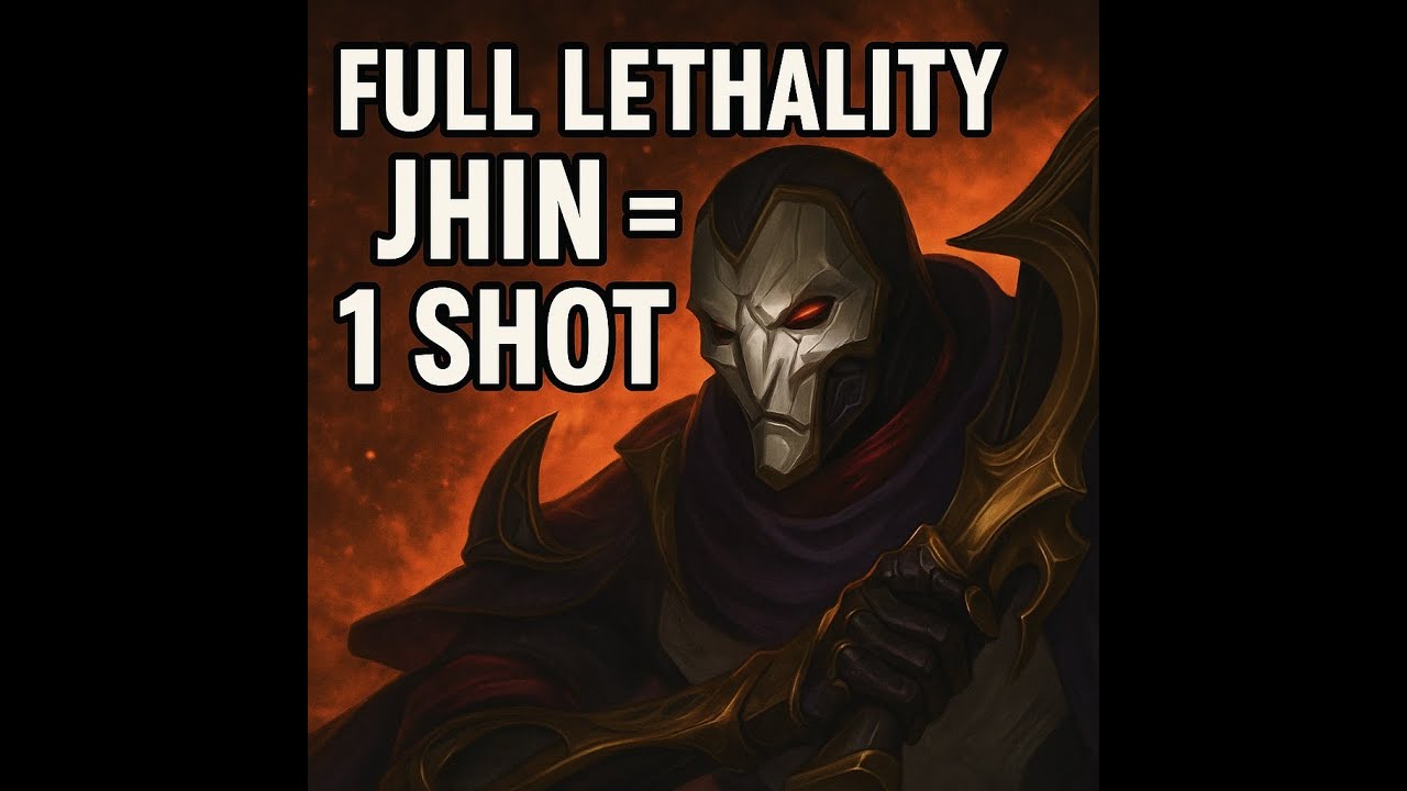 FULL LETHALITY JHIN= 1SHOT EVERYBODY