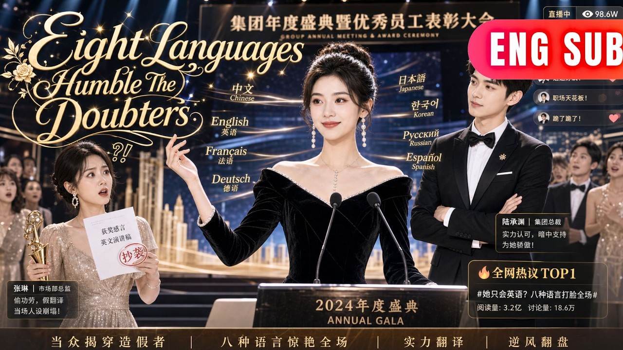 [ENG SUB]✨They Thought She Only Knew English, She Proved Them Wrong In Seven More Tongues#drama