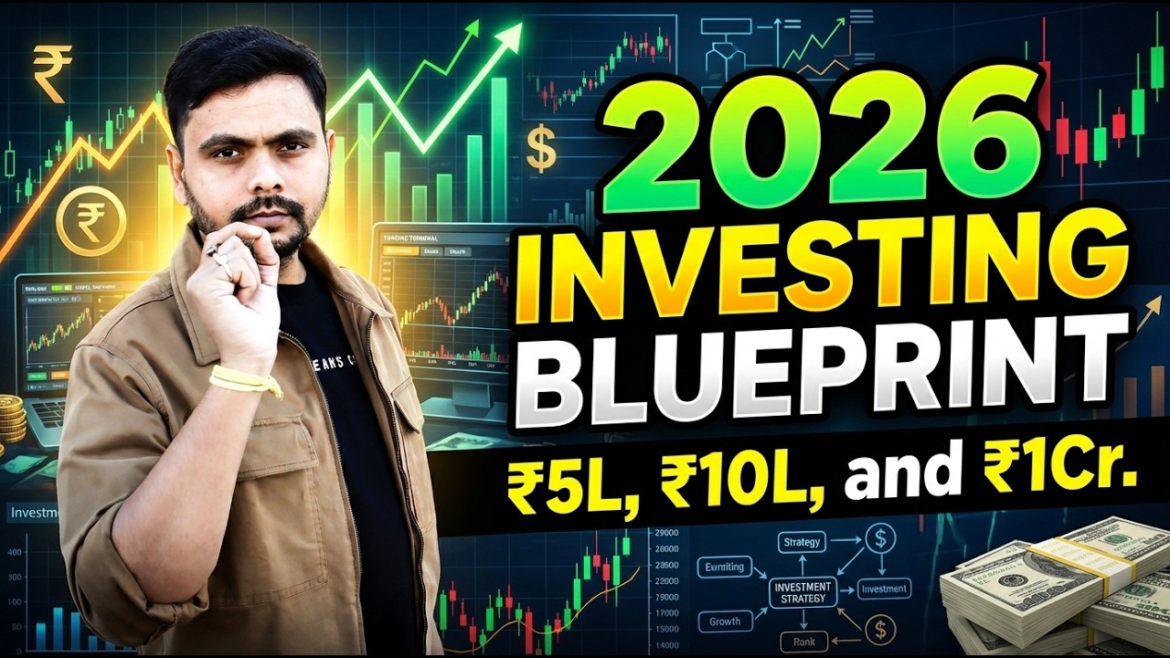 How I Would Invest ₹5 Lakh, ₹10 Lakh & ₹1 Crore (Complete Portfolio Plan) | Atul Srivastav
