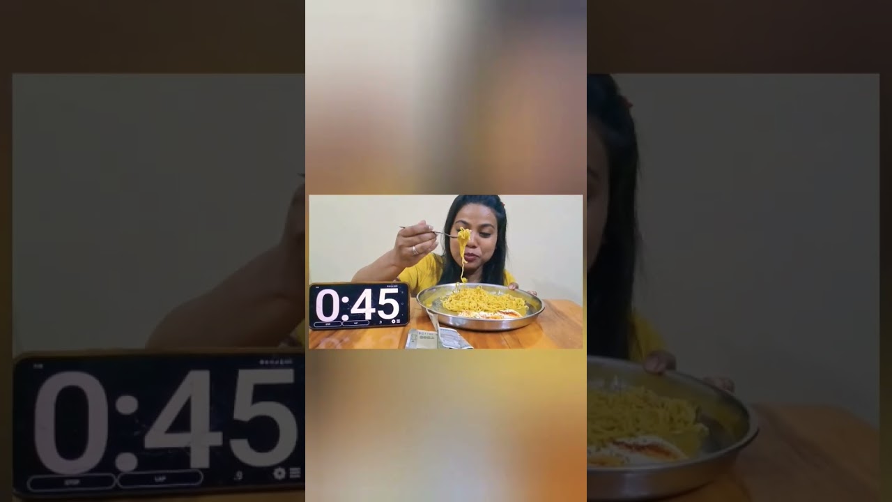 80 sec maggi challenge🤤🤤 win1k💰 #asmr  #maggichallenge #food #foodchallenge #shortvideo #ytshorts