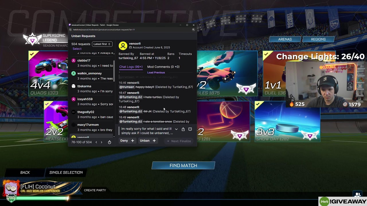 🔴LIVE🔴UNBAN REQUEST STREAM 4 EST🔴