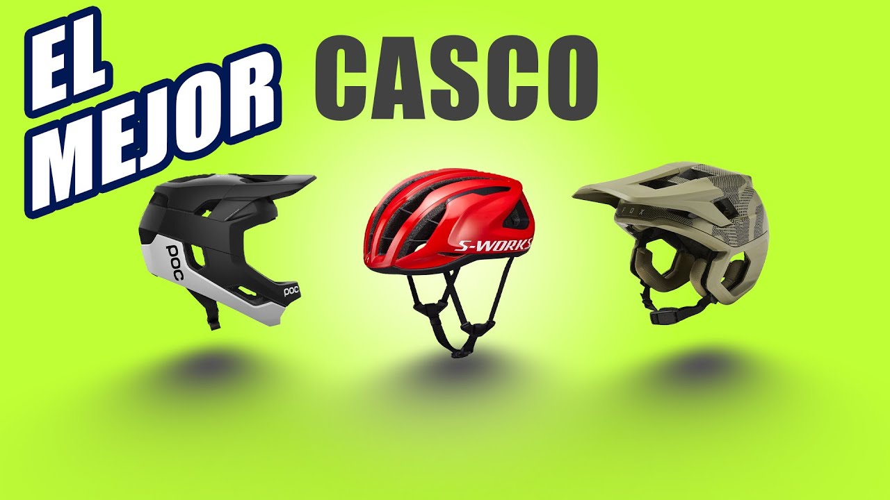 🚧 Como elegir el casco adecuado para ciclismo de montaña. Que tipos de casco hay para bicicleta