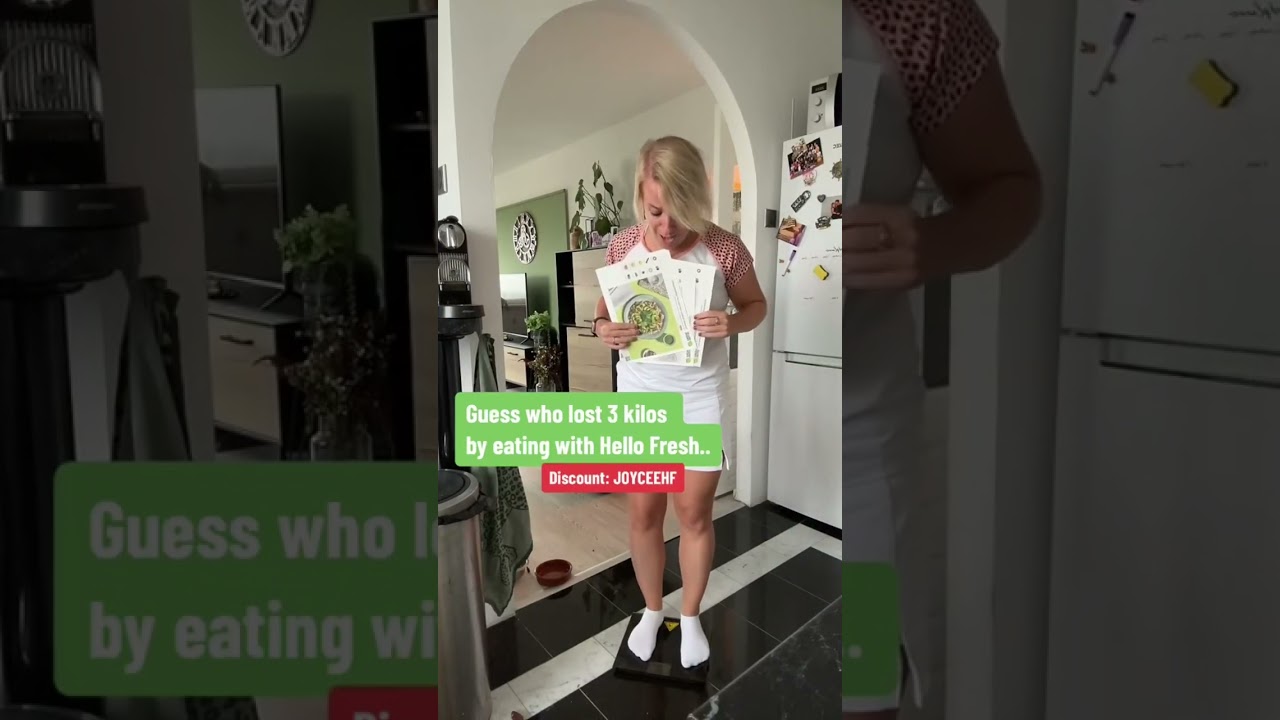HELLO FRESH ✅ #weightloss #heslthy #food #partner