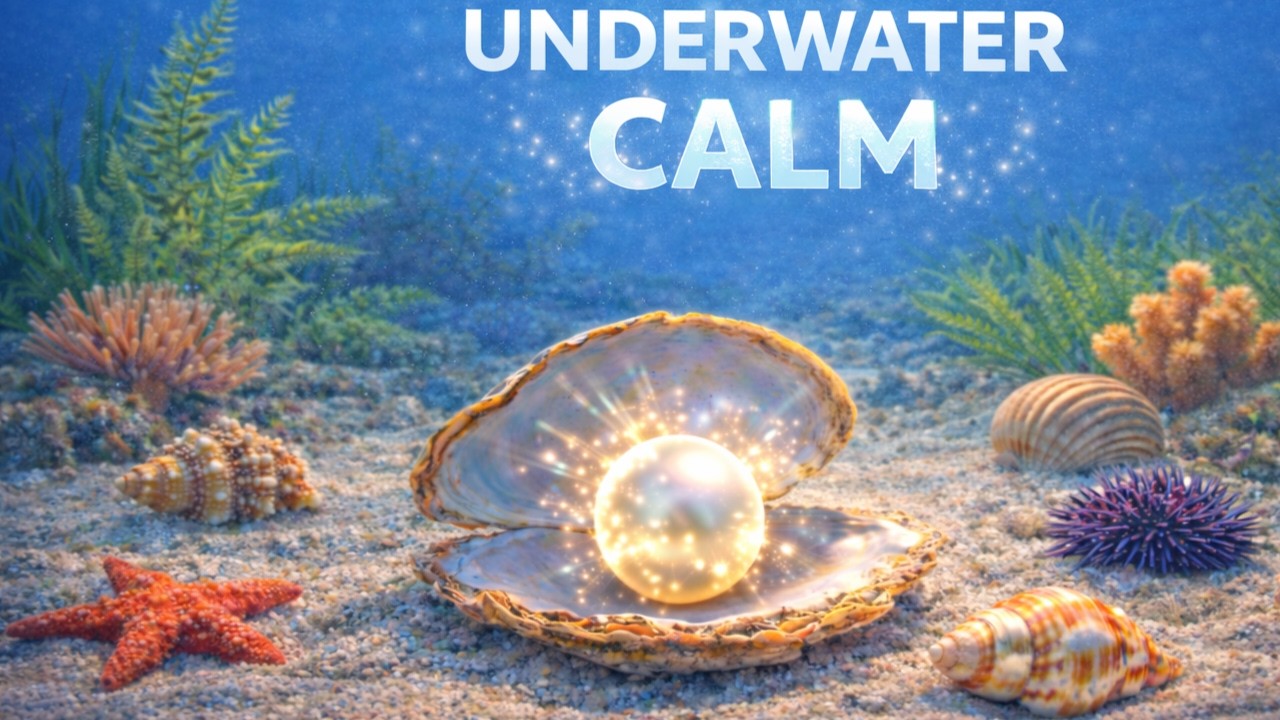 Deep Ocean Ambience 🌊 Underwater Relaxation | Bubbles & Water Sounds for Sleep